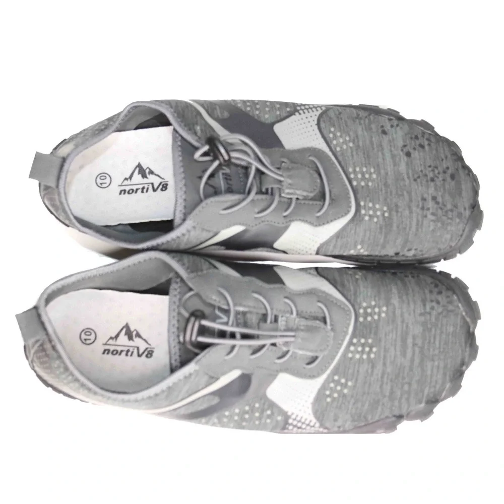Nortiv8 Trekman-1‎ Gray Black Watershoes Hiking Sandals BGBCNCEY Mens Size 10